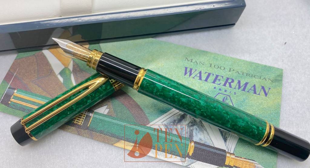 Stylo Plume Waterman Lady Agathe - Vert - Plume F - Neuf - Fabriqué En France